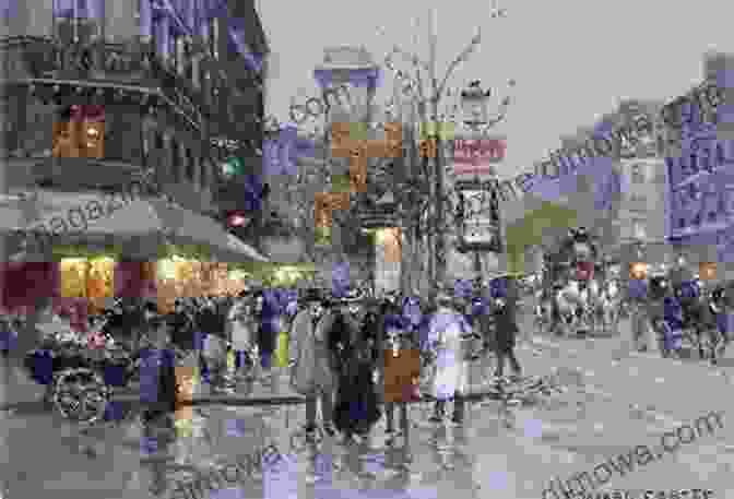 A Bustling Parisian Street Scene At The Turn Of The 20th Century History Of Water Polo At The Olympics: From Paris 1900 To London 2024