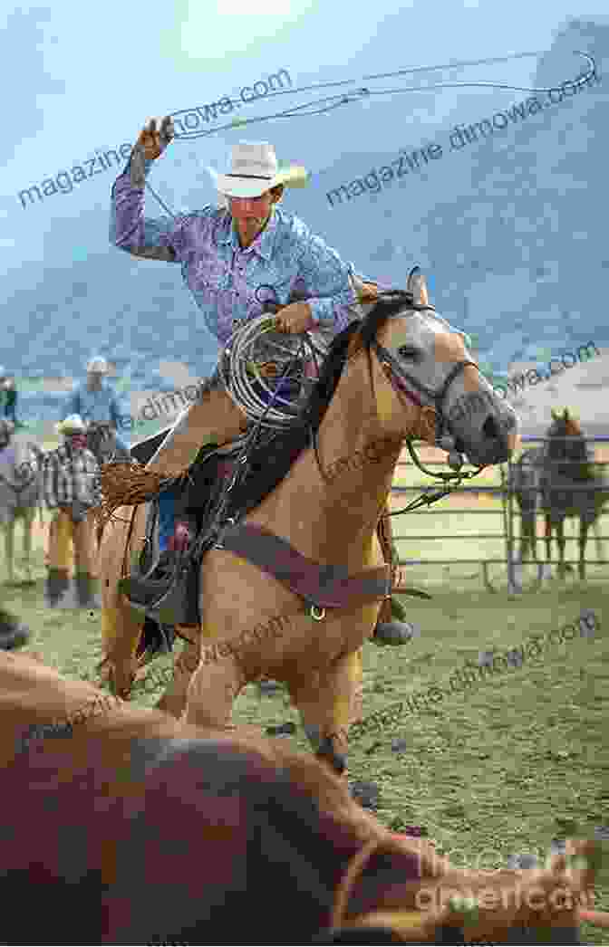 A Cowboy Roping A Steer JERRY PORTNOY COWBOY: Ride Rope Sing Shoot Repeat