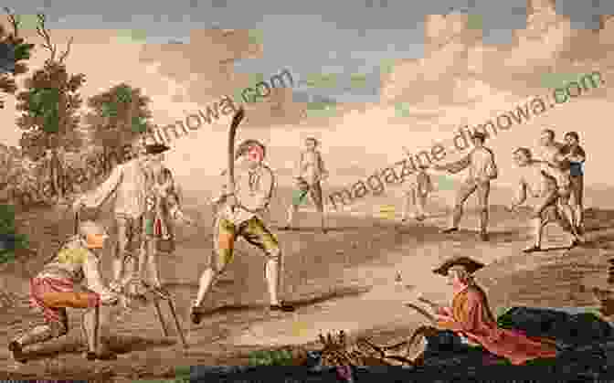 A Group Of Aristocratic Cricketers Playing In The 18th Century More Than A Game: The Story Of Cricket S Early Years