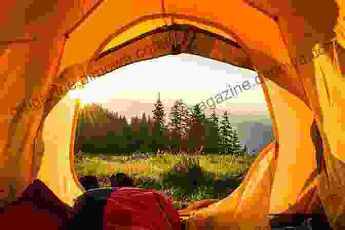 A Hiker Setting Up A Tent In The Wilderness Practical Hints On Camping Jim Brosnan