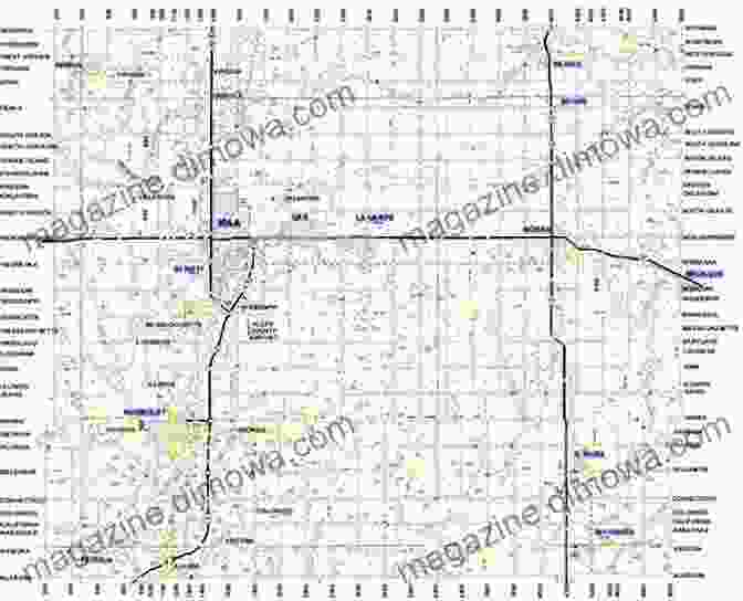 A Map Of Iola Allen County, Kansas, Showcasing Various Fishing Locations And Access Points Iola Allen County Kansas Fishing Floating Guide Book: Complete Fishing And Floating Information For Allen County Kansas (Kansas Fishing Floating Guide Books)