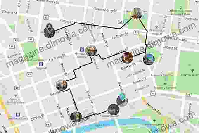 A Map Of The Self Guided Walk Route Through The ByWard Market Ottawa S ByWard Market 2024: A Self Guided Walk