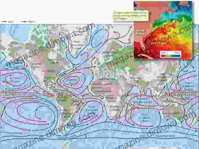 A Mesmerizing Map Of Global Ocean Currents, Depicting The Intricate Flow Patterns That Shape Climate Ocean Dynamics And The Carbon Cycle: Principles And Mechanisms