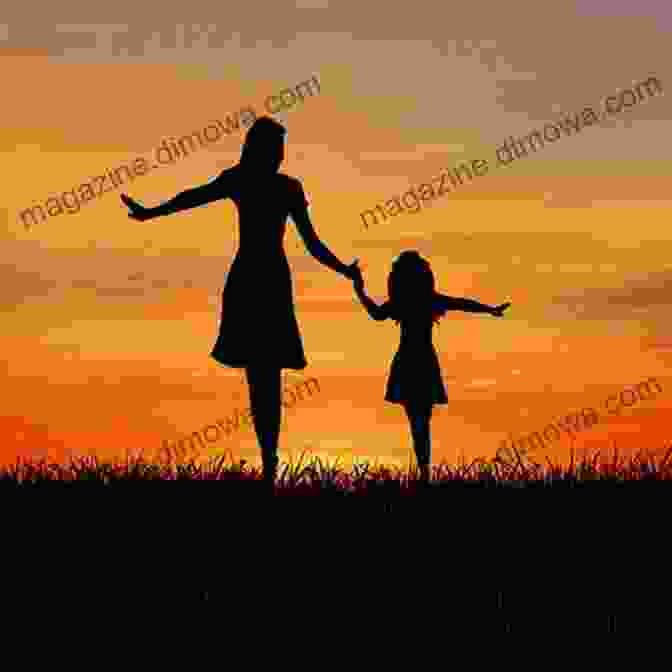 A Silhouette Of A Mother Embracing Her Children A Sketch Of Beauty: Mother Of 14 Children