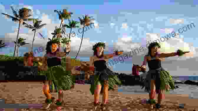 A Vibrant Hula Dancer Performing On Maui Maui Hawaii John Davidson