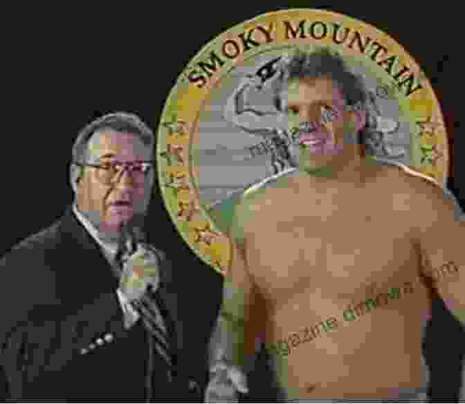 An Iconic Image Of Smoky Mountain Wrestling In 1995, Featuring Jim Cornette, Tracy Smothers, And Brian Lee Engaged In An Intense Brawl What The World Was Watching: Smoky Mountain Wrestling In 1995