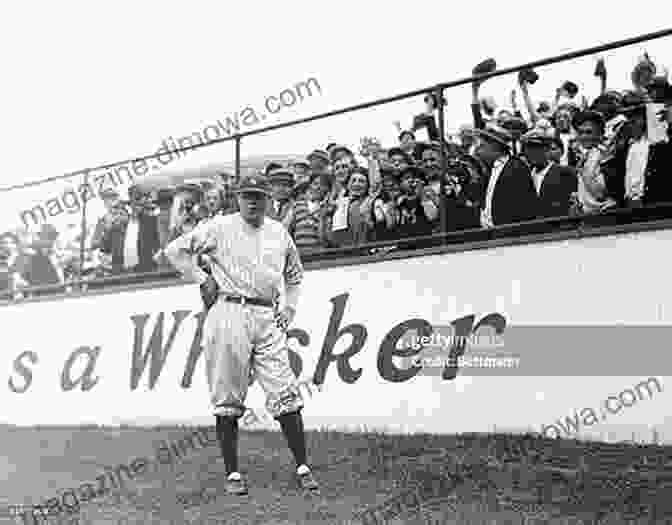 Babe Ruth In Mid Swing, Surrounded By A Cheering Crowd Babe Ruth And The Creation Of The Celebrity Athlete