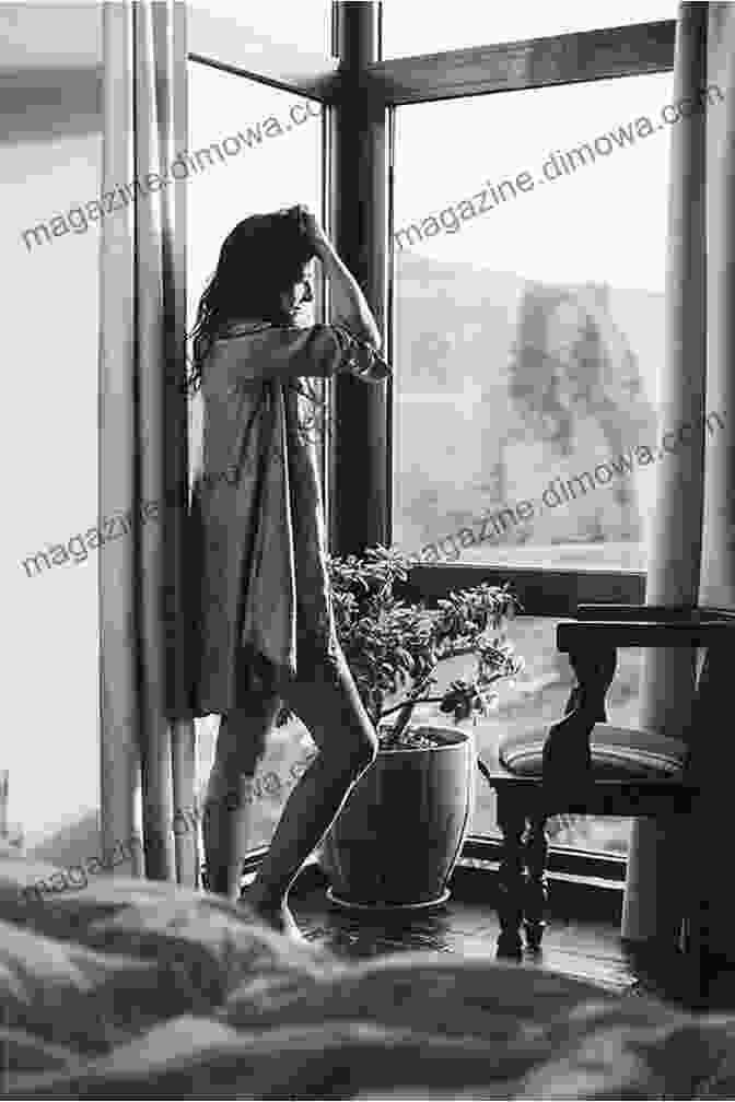 Black And White Photograph Of A Woman Looking Out A Window, Taken By Joe Salerno Only Here Joe Salerno