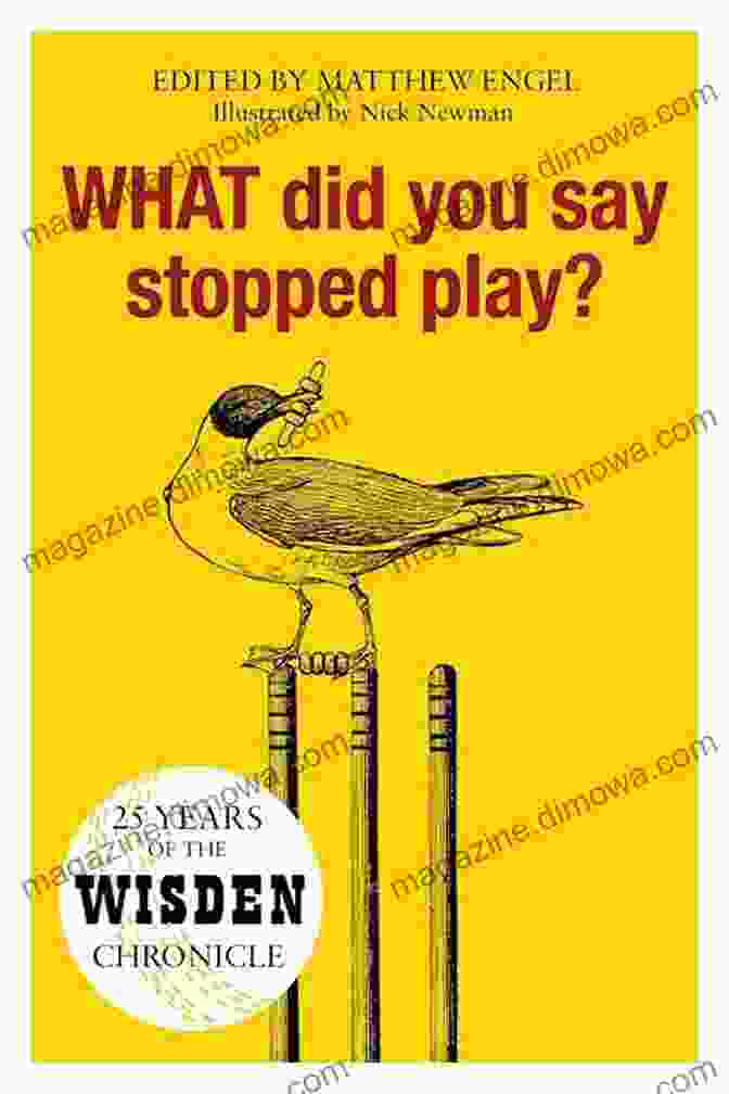 Book Cover '25 Years Of The Wisden Chronicle' WHAT Did You Say Stopped Play?: 25 Years Of The Wisden Chronicle