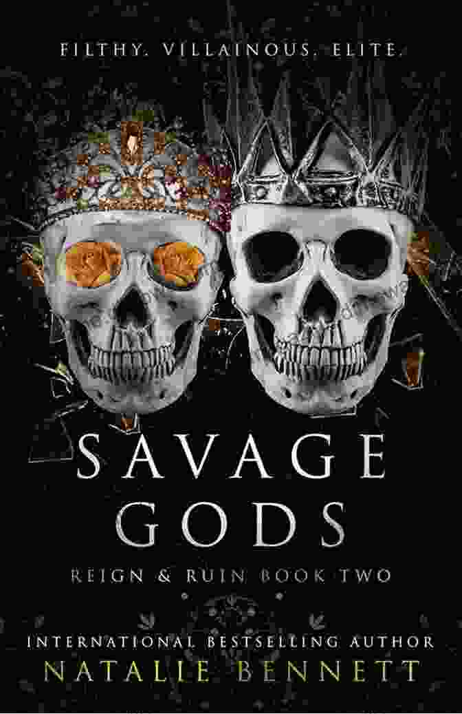 Book Cover Of Savage Gods Reign Ruin, Featuring A Dark Forest With A Menacing Figure Emerging From The Shadows Savage Gods (Reign Ruin 2)