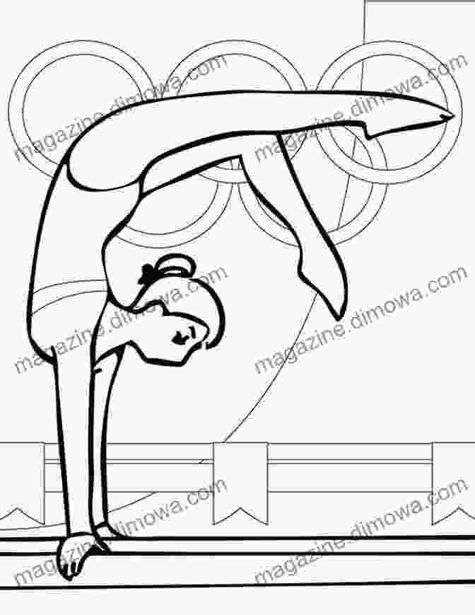 Child Coloring A Page From Gianna The Little Gymnast Coloring Book Gianna The Little Gymnast Coloring