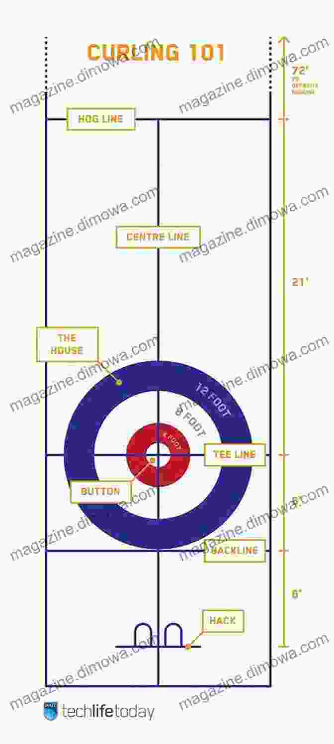 Curling Rink Diagram Unofficial Olympic Guidebook Curling