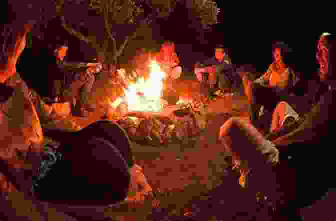 Group Of Castoffs Gathered Around A Campfire In The Wilderness A Home In The Wilderness (A Country For Castoffs 2)