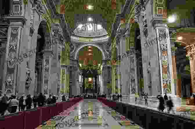 Interior Of St. Peter's Basilica Visiting The Vatican Joanne Bergamin