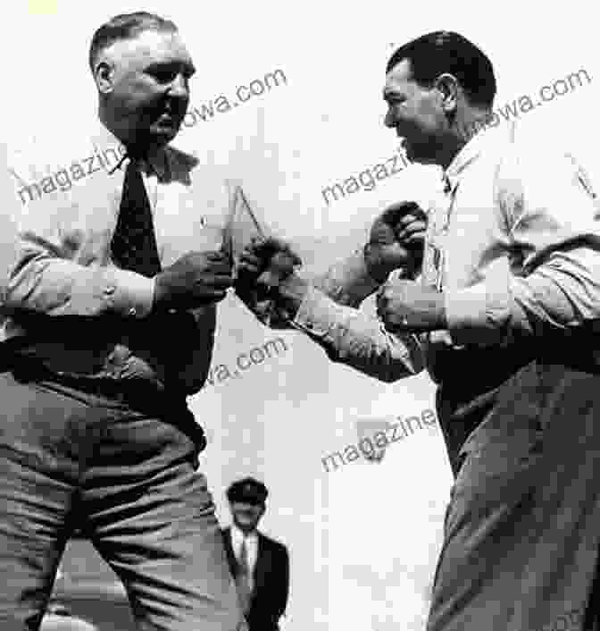 Jack Dempsey Posing With His Championship Belt After Defeating Jess Willard The Story Of Jack Dempsey