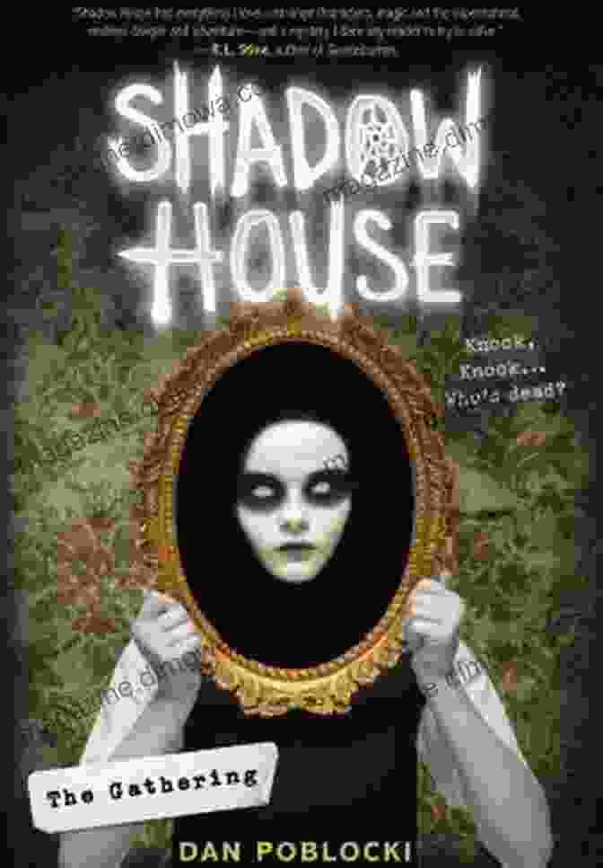 Lock Without Key Book Cover, Featuring A Shadowy House With A Glowing Keyhole The Black Moth Prophecies: Loque: A Lock Without A Key