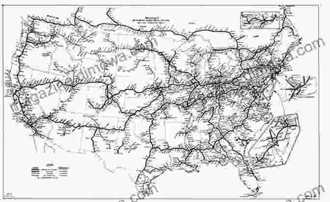 Map Of The Transcontinental Telephone Line Alexander Graham Bell And The Telephone: The Invention That Changed Communication (Milestones In American History)