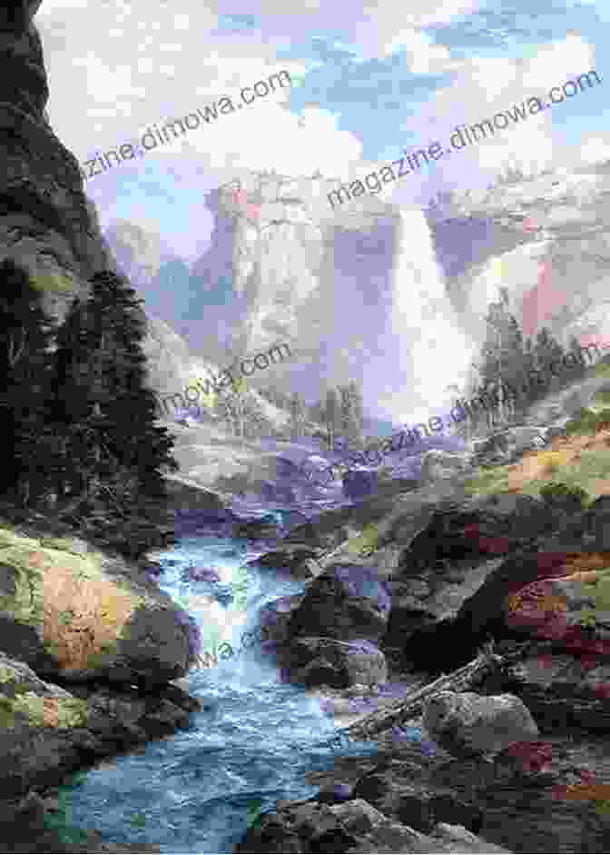 Original Drawing Of Yosemite Valley By Thomas Moran A Thousand Mile Walk To The Gulf (With Original Drawings Photographs): Adventure Memoirs Travel Sketches Wilderness Studies