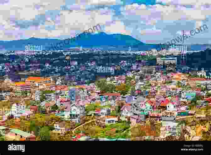 Panoramic View Of Dalat City With Majestic Mountains And Lush Greenery The Legends And Sightseeing Of Dalat City Lamdong Province Vietnam Country: Dalat Travel To Dalat