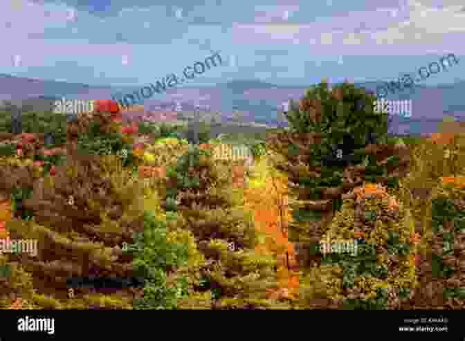 Panoramic View Of New England's Rolling Hills, Vibrant Foliage, And Distant Mountains East Of The Hudson A Guide To New England