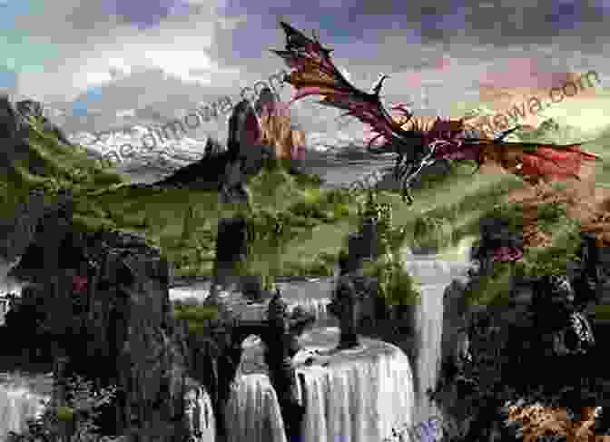 Stones Of Amaria: Age Of Dragons Book Cover Featuring A Majestic Dragon Soaring Over Ancient Ruins Decline Of Dragons: Stones Of Amaria (Age Of Dragons 2)