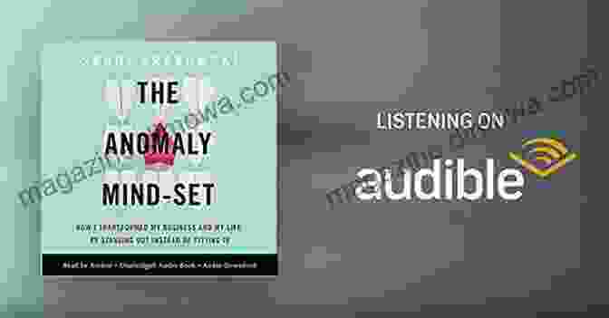 The Anomaly Mind Set Book Cover Featuring An Abstract Representation Of A Mind Breaking Free From Conventional Boundaries. The Anomaly Mind Set: How I Transformed My Business And My Life By Standing Out Instead Of Fitting In