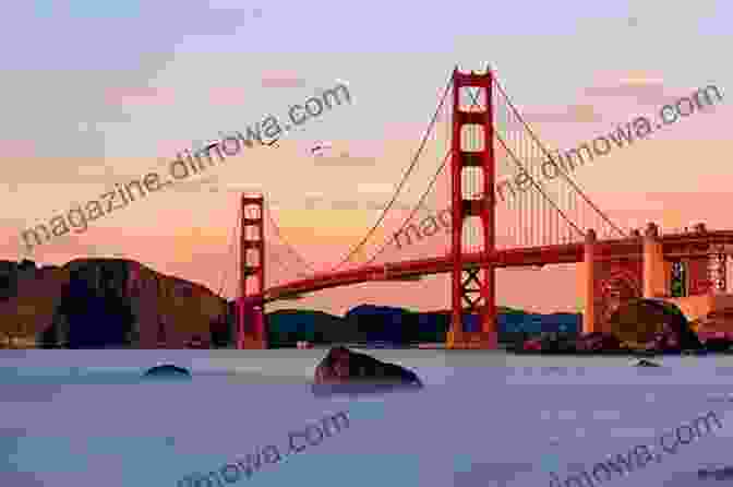 The Golden Gate Bridge At Sunset Reflections On San Francisco Bay: A Kayaker S Tall Tales Vol 18