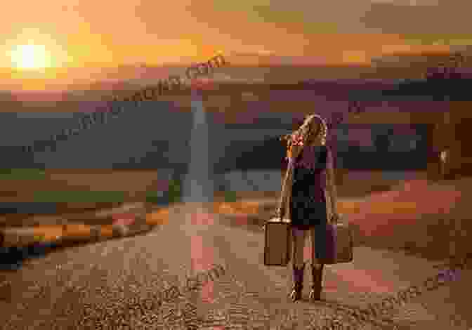 The Road To Narromine Book Cover, Featuring A Young Woman Walking Alone On A Dirt Road In The Outback. The Road To Narromine: A Life Adventure: In The Air On The Road And Behind A Camera