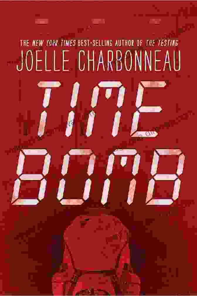 Time Bomb Book Cover By Joelle Charbonneau Featuring A Girl Running Against A Backdrop Of Frozen Time Time Bomb Joelle Charbonneau