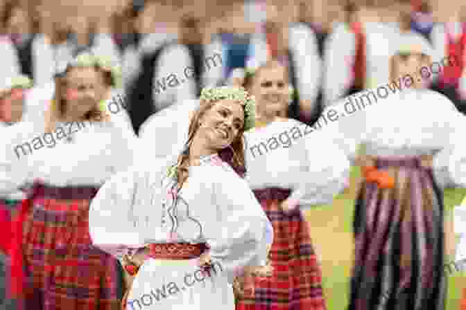 Traditional Estonian Folk Dancing In Full Swing Estonia (Bradt Travel Guides) Neil Taylor