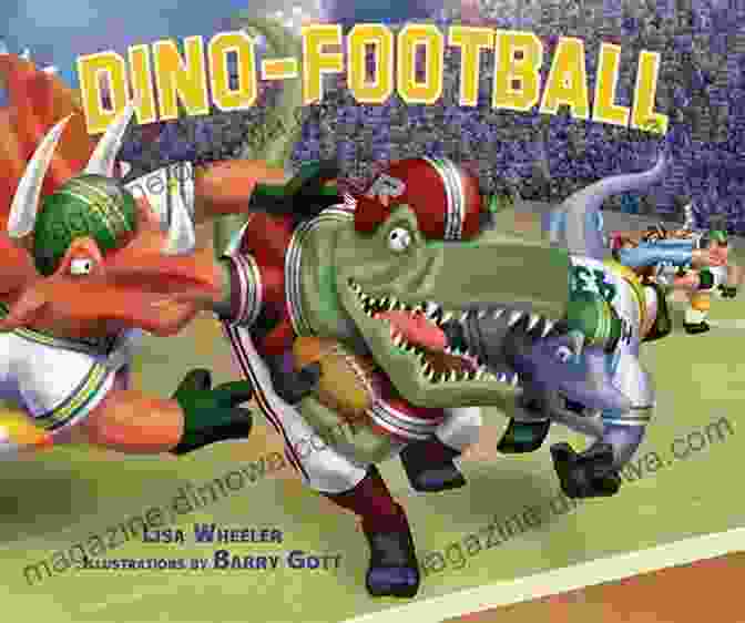 Triceratops Playing Soccer Dino Boarding (Dino Sports) Lisa Wheeler