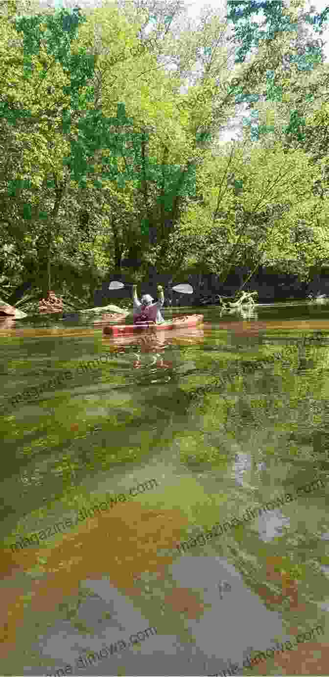 Two Kayakers Paddling Down The Scenic Symmes Creek In Gallia County, Ohio Gallia County Ohio Fishing Floating Guide Book: Complete Fishing And Floating Information For Gallia County Ohio (Ohio Fishing Floating Guide Books)