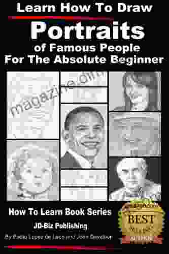 Learn How to Draw Portraits of Famous People in Pencil For the Absolute Beginner (Learn to Draw 10)