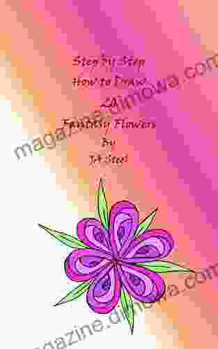 Step by Sept How to Draw Fantasy Flowers 4