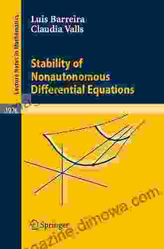 Stability of Nonautonomous Differential Equations (Lecture Notes in Mathematics 1926)